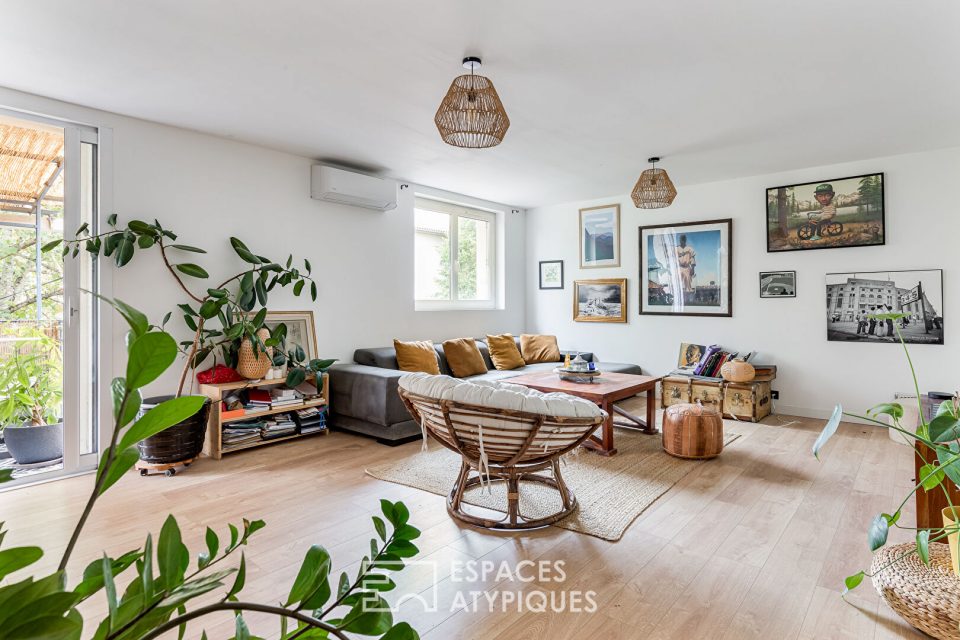 Duplex inversé au coeur de Rangueil