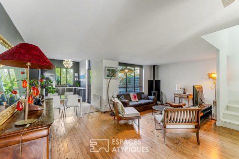 Maison de ville rénovée avec terrasses et jardin au coeur des Minimes