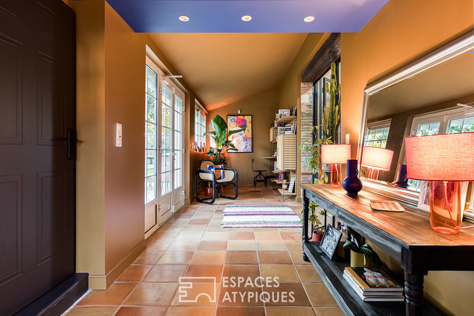 Maison toulousaine rénovée et son pigeonnier avec jardin