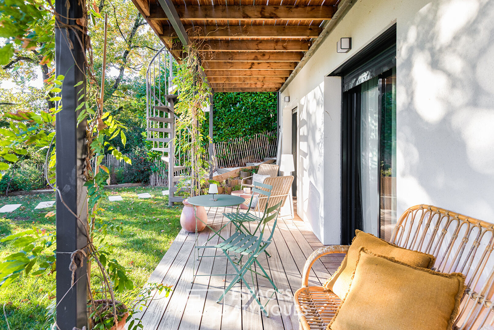 Maison contemporaine avec vue panoramique à Vieille-Toulouse