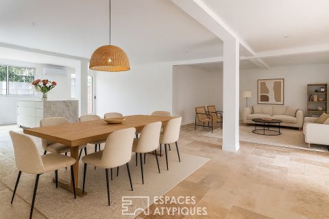 Appartement loft  avec jardin intimiste à Côte Pavée