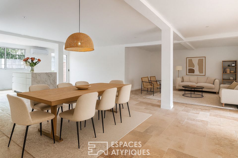 Appartement loft  avec jardin intimiste à Côte Pavée