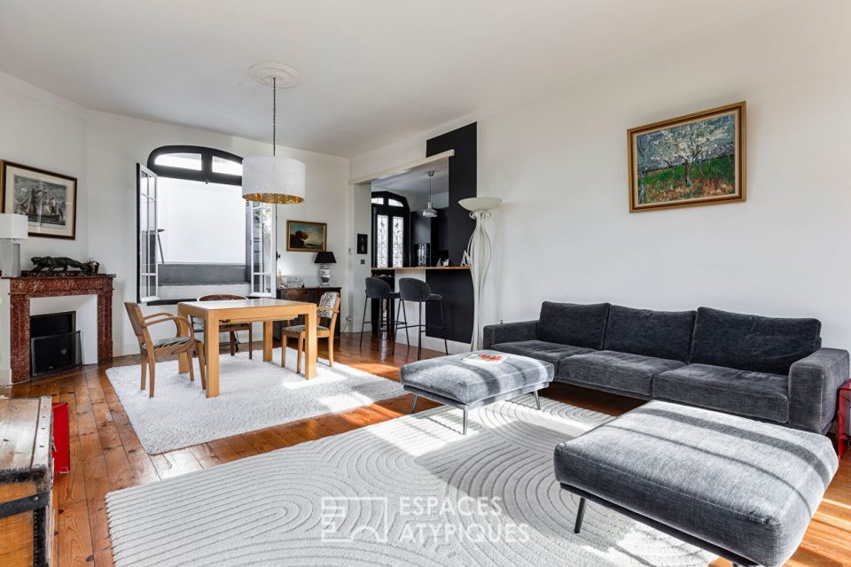 Maison année 30 rénovée jardin et piscine à Toulouse