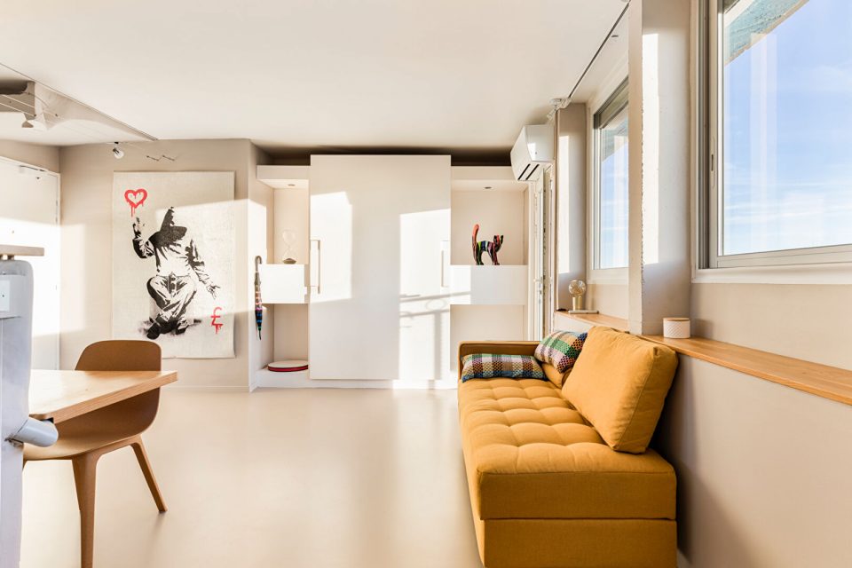 Atelier d'architecte réhabilité en appartement avec vue 360° sur Toulouse