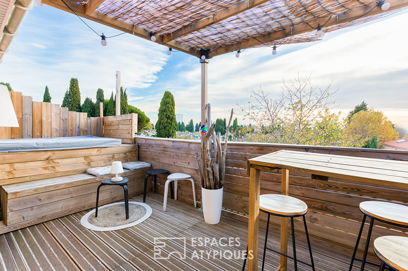 Appartement avec terrasse et vue dégagée à Toulouse