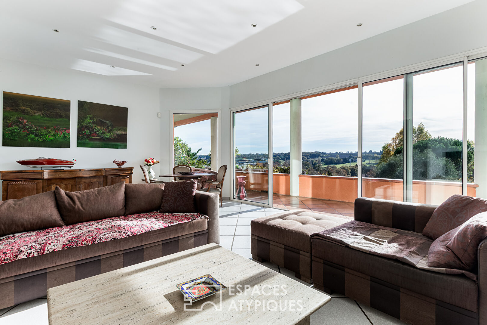 Maison d’architecte avec dépendance et piscine à Beaupuy