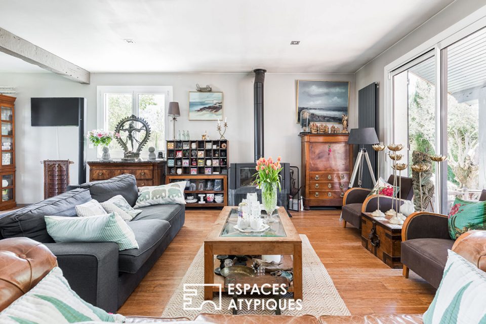 Maison familiale avec jardins en terrasses et piscine Toulouse Est