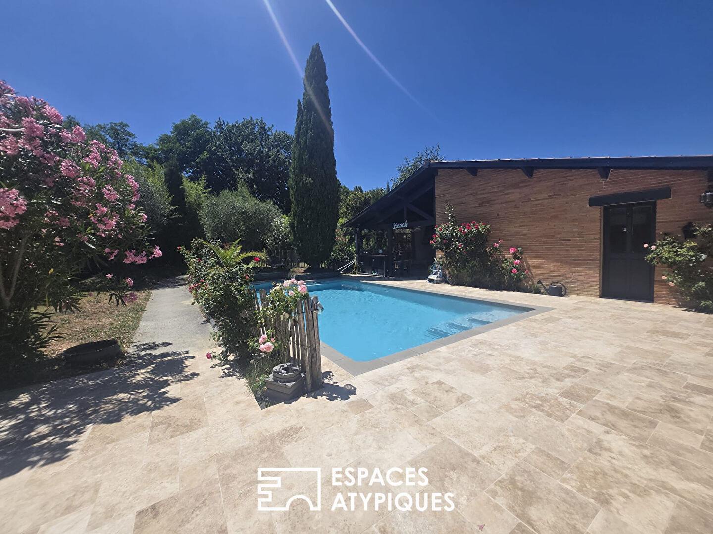 Maison familiale avec jardins en terrasses et piscine Toulouse Est