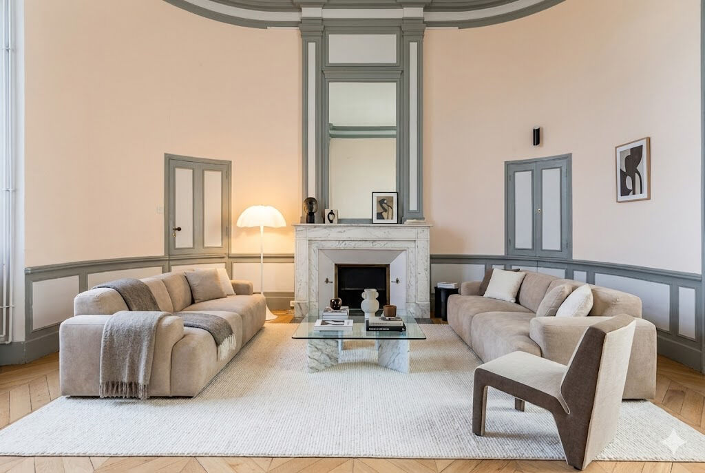 Appartement niché au coeur d’un château