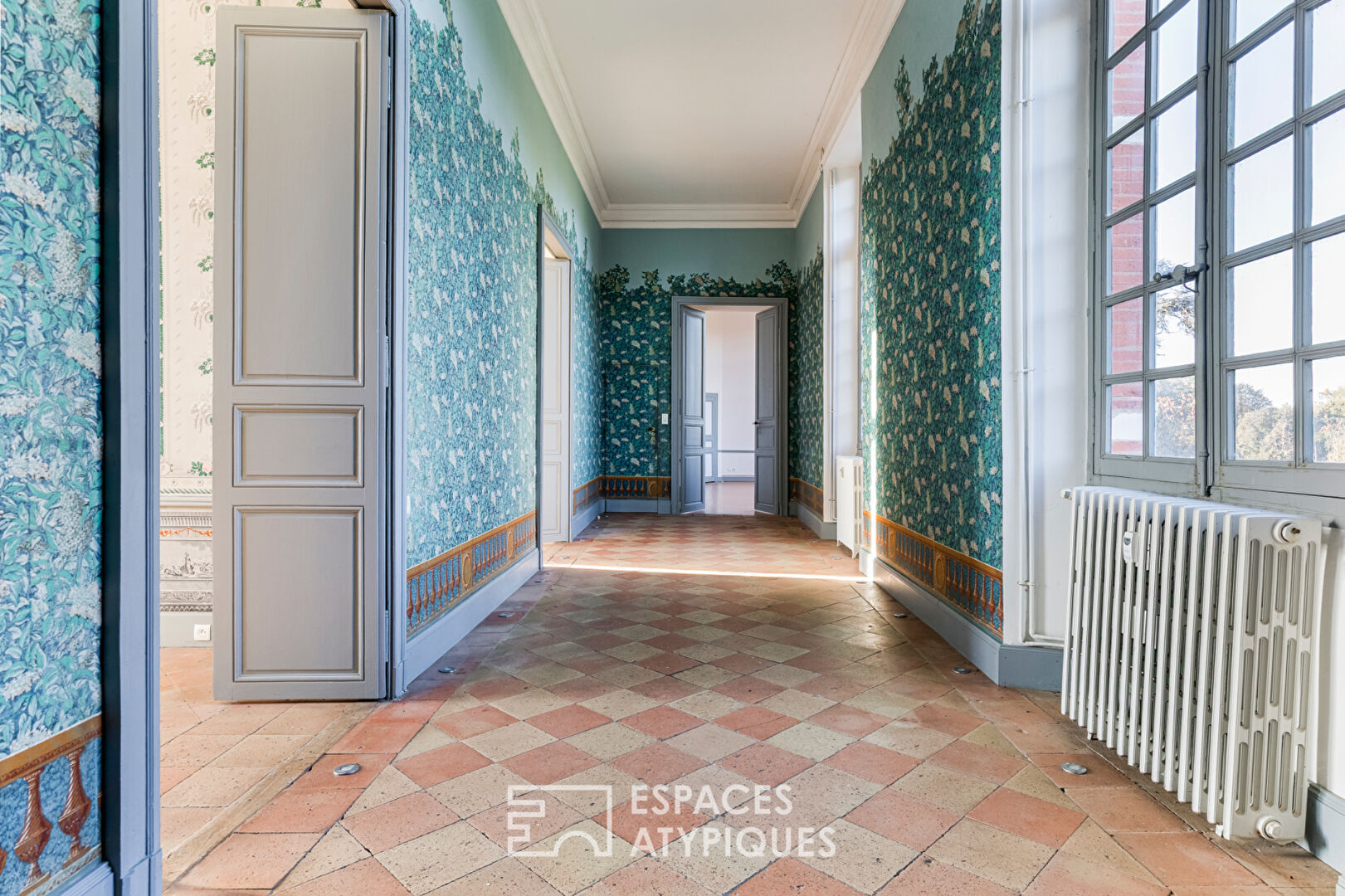 Appartement niché au coeur d’un château