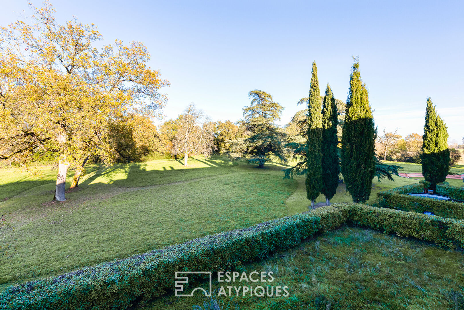 Appartement niché au coeur d’un château