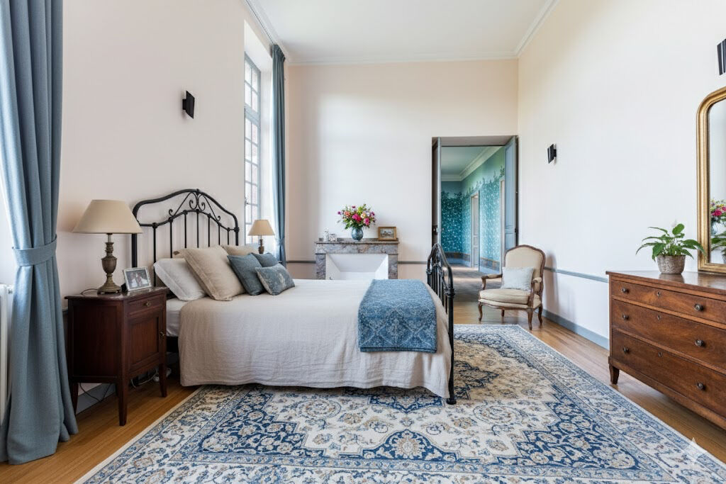 Appartement niché au coeur d’un château