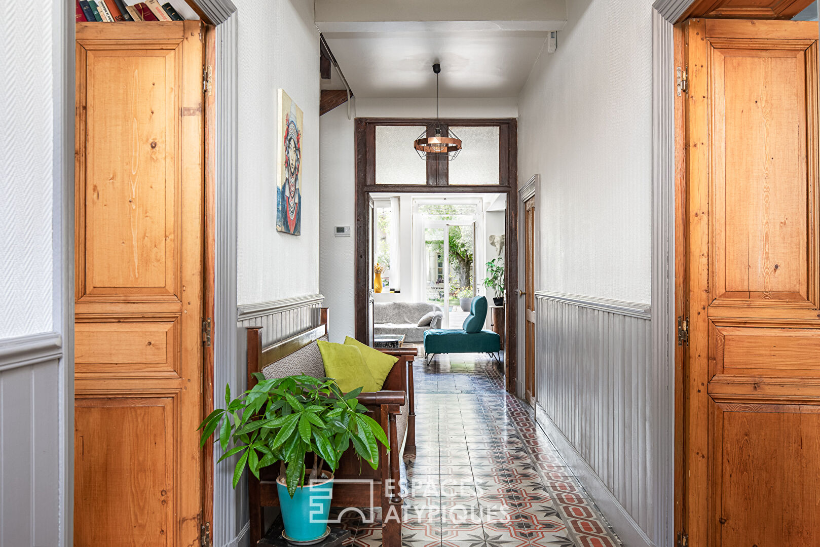 Maison de caractère au centre-ville de Grenade avec jardin et piscine