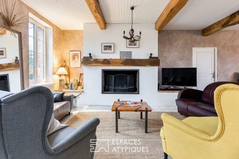 Maison de maître au coeur d&rsquo;un parc arboré à Lherm