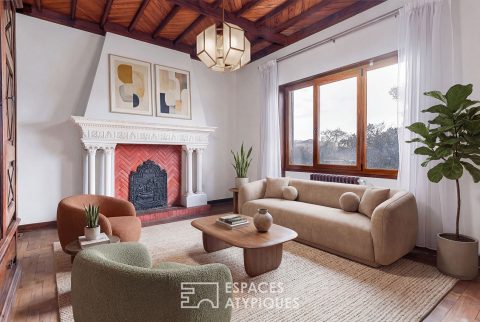 Townhouse in Frouzins with garden
