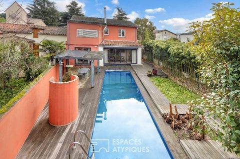 Maison rénovée avec piscine et dépendance au Pont des Demoiselles