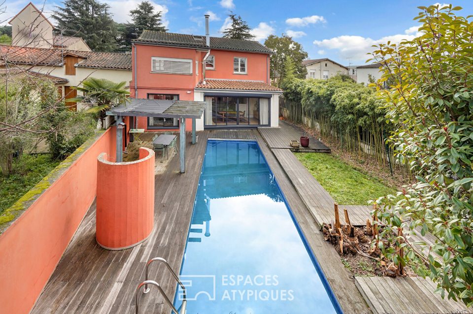 Maison rénovée avec piscine et dépendance au Pont des Demoiselles