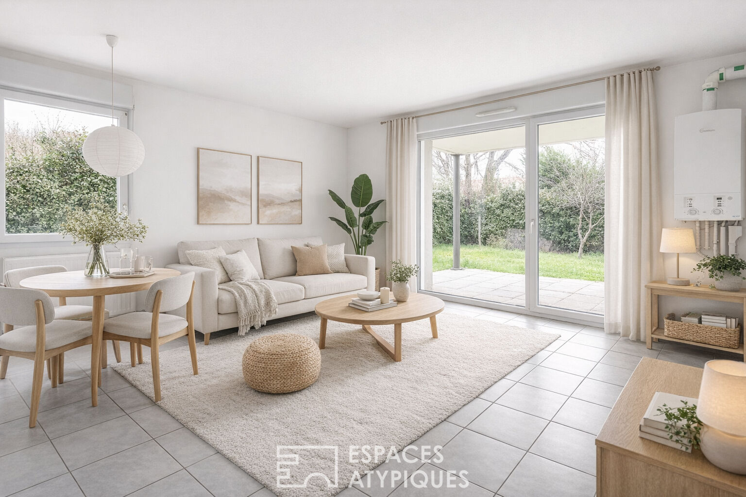 Appartement avec terrasse et jardin