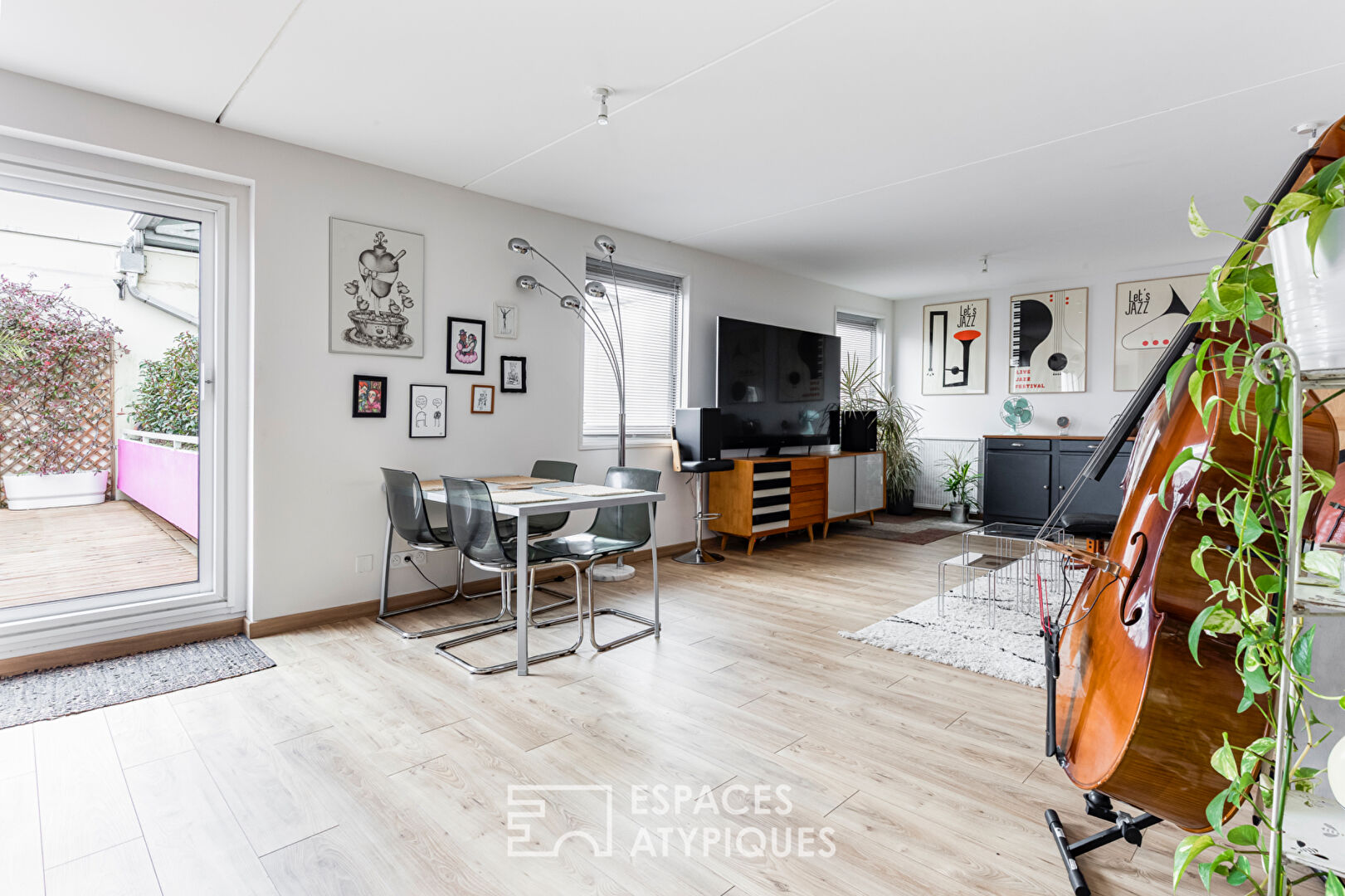 Appartement T4 et terrasse en rooftop à Toulouse