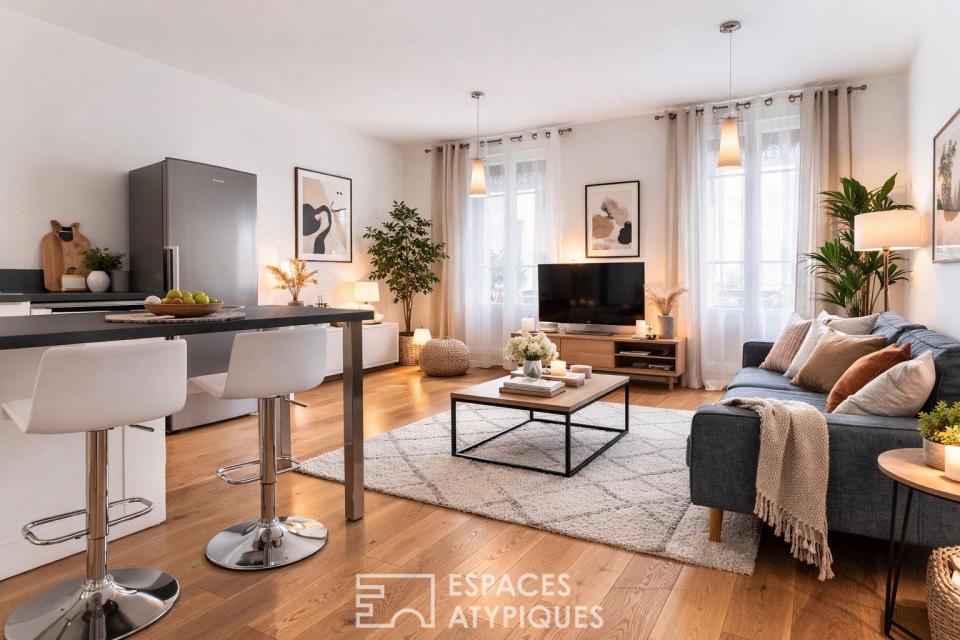 Appartement rénové à Toulouse Saint-Aubin