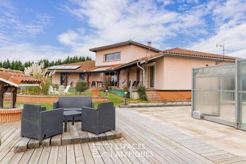 Maison d&rsquo;architecte avec piscine proche de Saint Gaudens