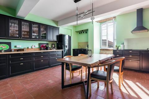 Maison de maître du 18e siècles avec vue Pyrénées à Fabas