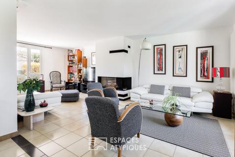 Maison familiale au calme absolu avec jardin et piscine à Beauzelle