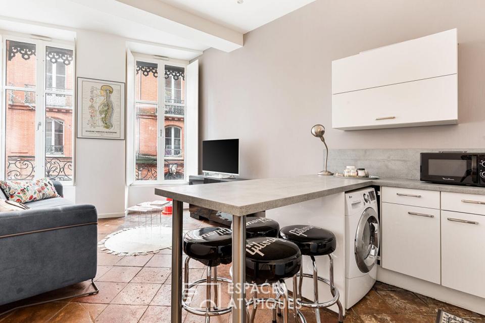 Appartement meublé rénové place saint Georges