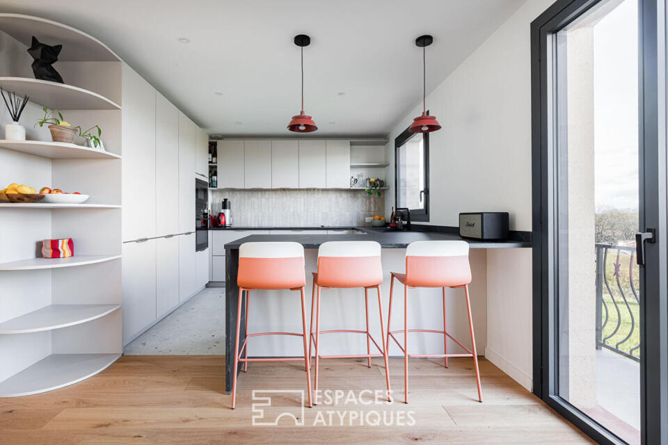 Maison rénovée avec vue à Flourens