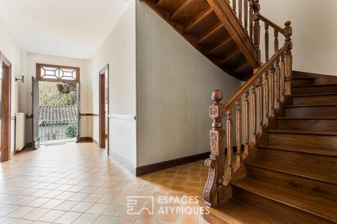 Maison familiale début XXe siècle entre ville et nature aux portes du Gers