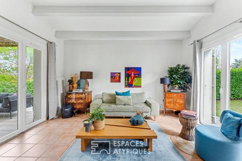 Maison familiale avec piscine et son parc à Mons