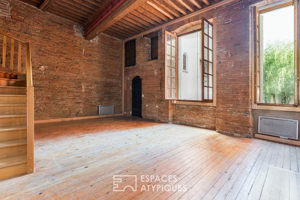 Duplex de caractère dans le quartier  très prisé de Saint-Etienne