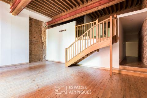 Duplex de caractère dans le quartier  très prisé de Saint-Etienne