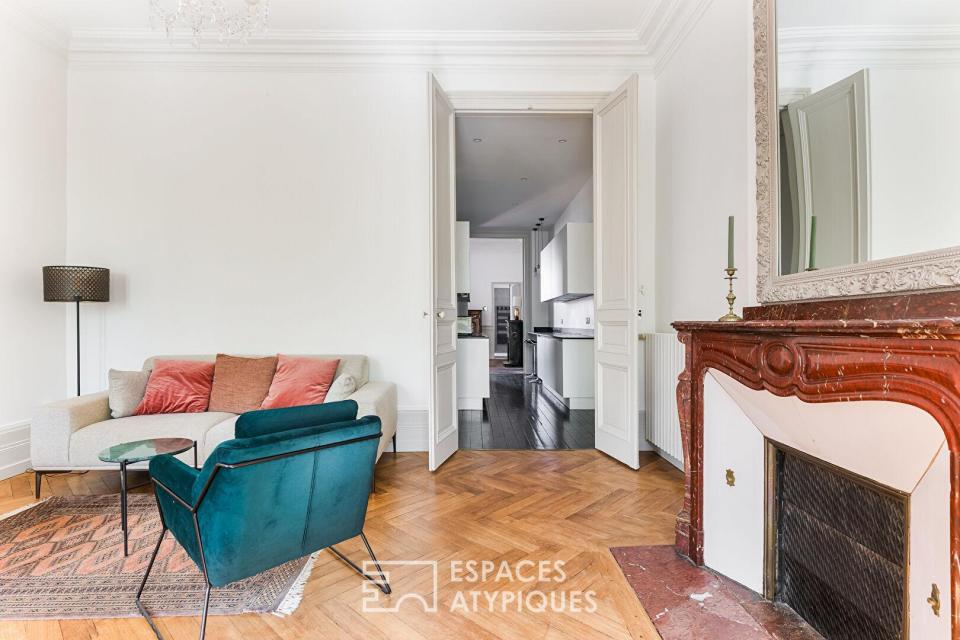 Appartement de caractère rénové et garage au coeur de Toulouse