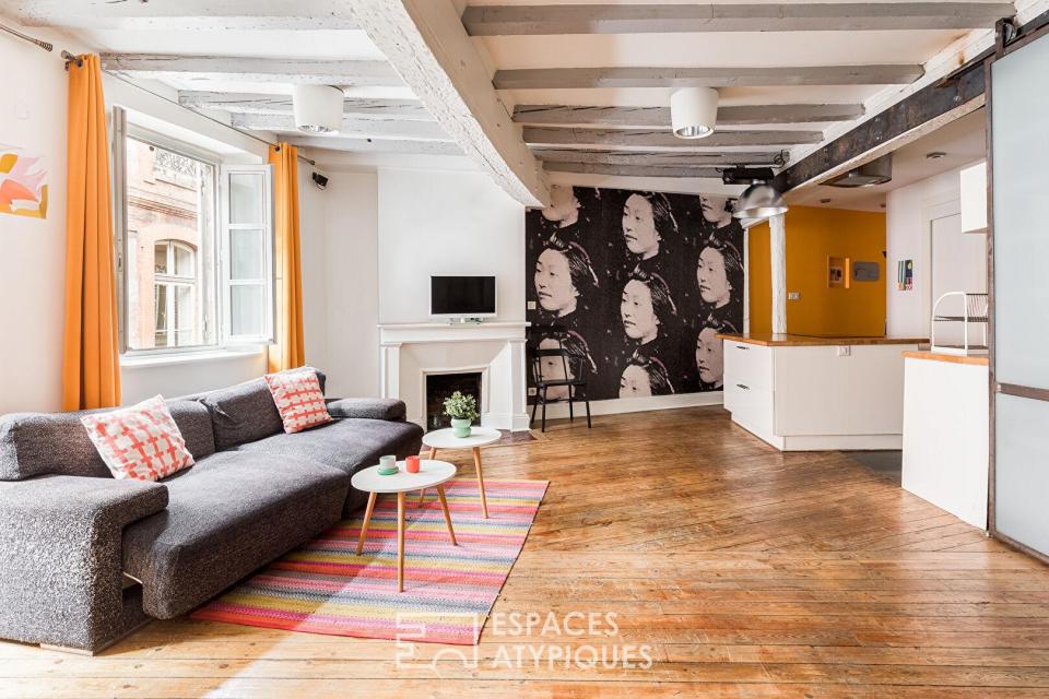 Loft de caractère en plein coeur du quartier Carmes