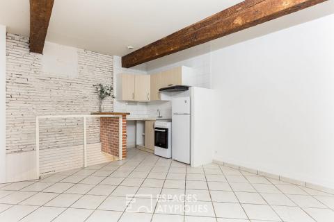 Appartement avec cave toulousaine aux Carmes