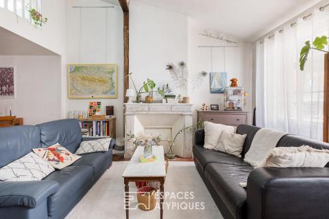 Duplex en dernier étage aux Carmes