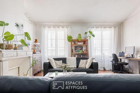 Duplex en dernier étage aux Carmes