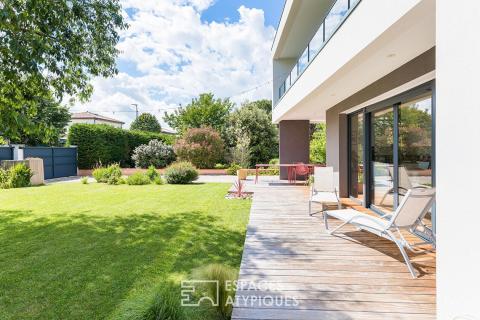 Maison d&rsquo;architecte et son jardin paysager à Toulouse