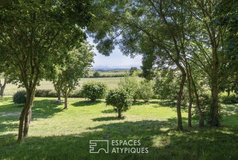 Gascon-style house with Pyrenees views in Beaumont-sur-Lèze