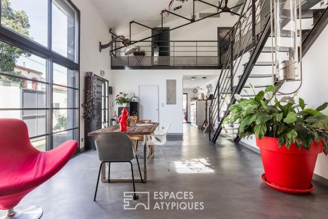 Ancien garage rénové en Loft
