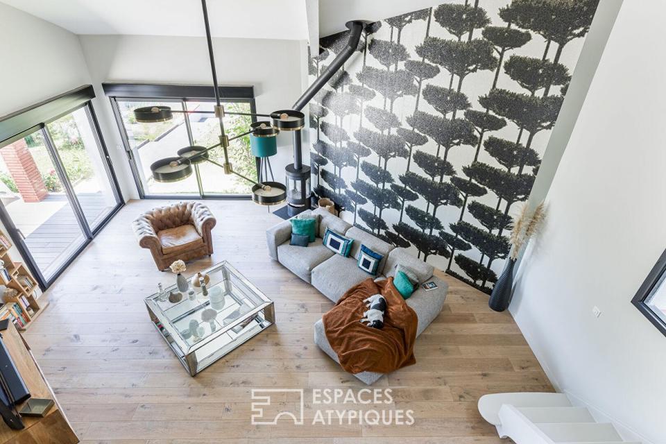 Maison rénovée avec piscine sur les hauteurs de Montrabé