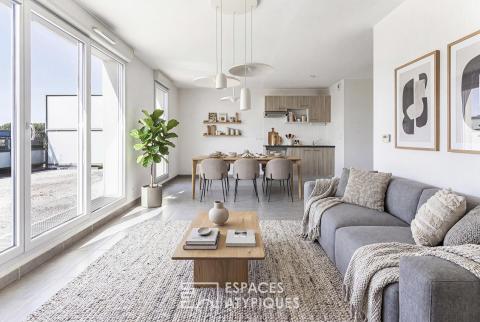 3-room apartment with terrace in Tournefeuille