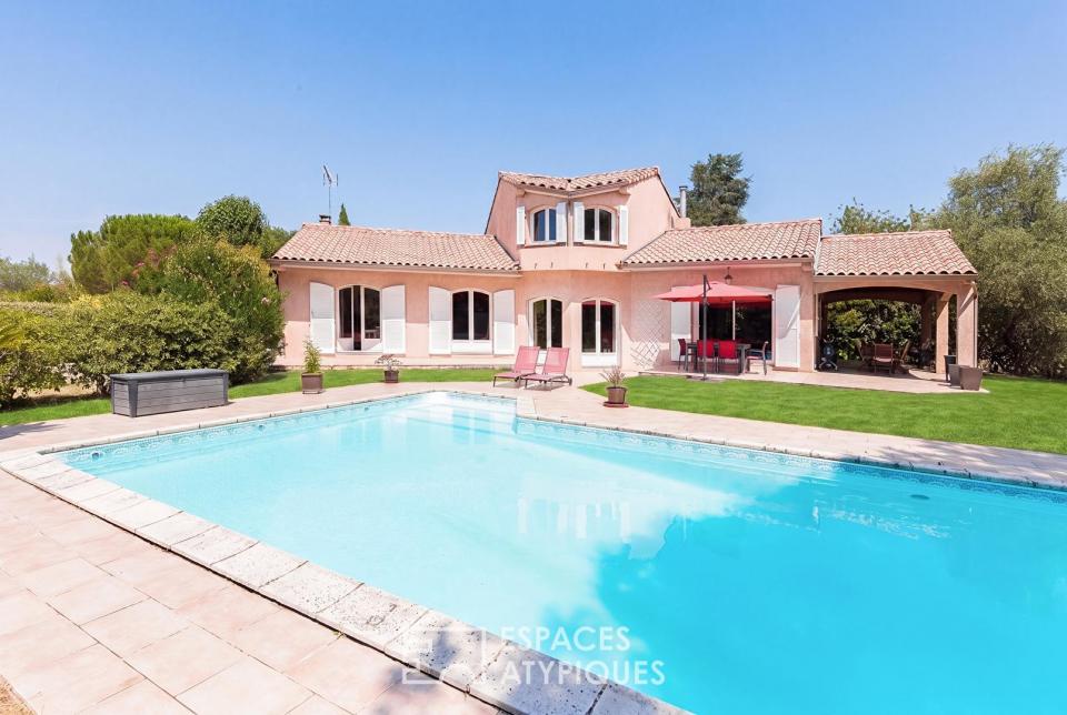 Maison familiale avec piscine à Pibrac