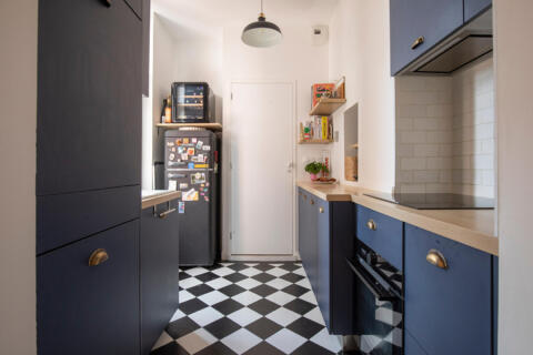 Appartement de charme toulousain avec vue sur les toits quartier des Chalets