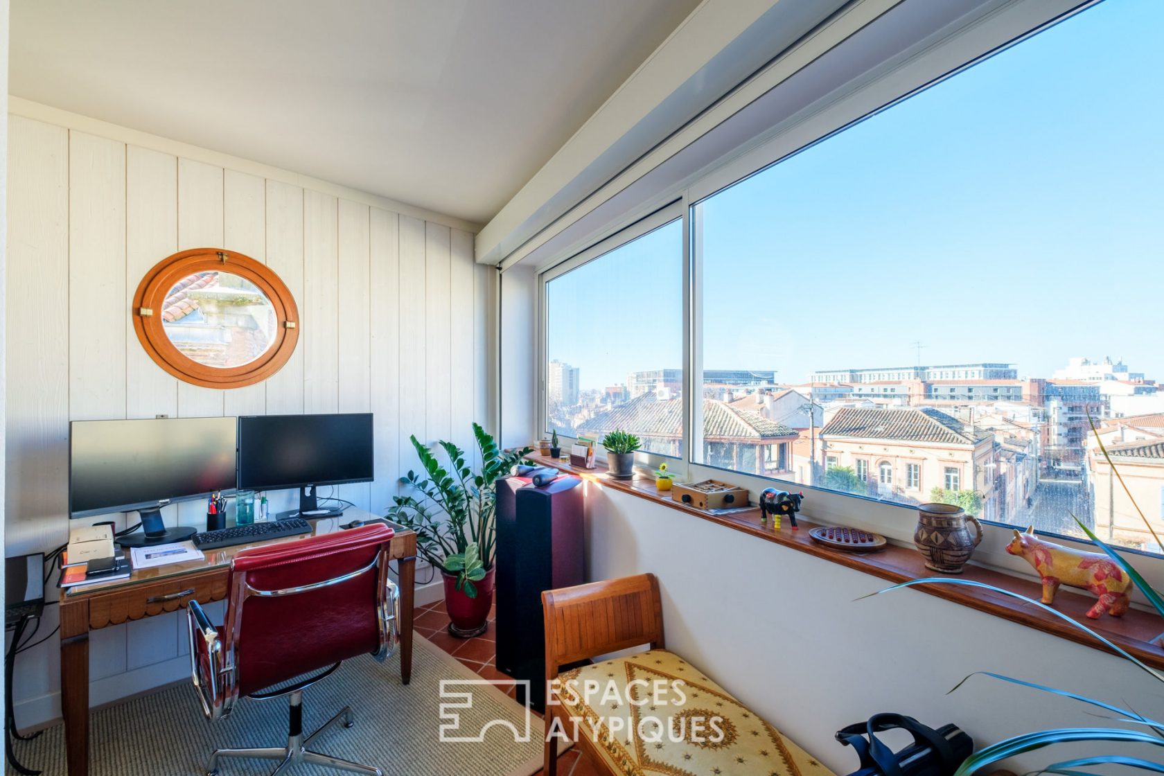 Appartement avec vue sur Toulouse