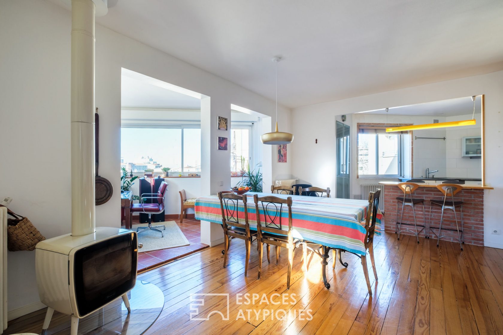 Appartement avec vue sur Toulouse