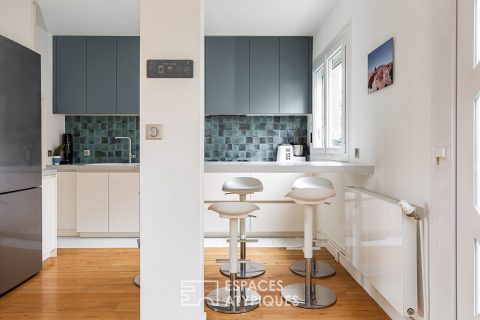 Renovated townhouse with garden