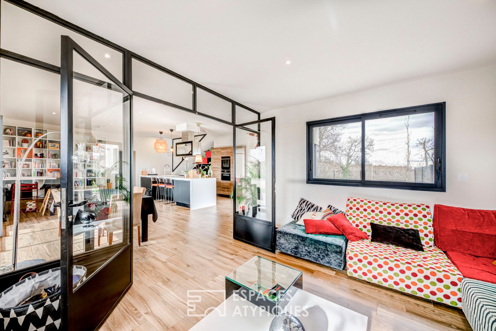 Maison contemporaine d’architecte avec piscine