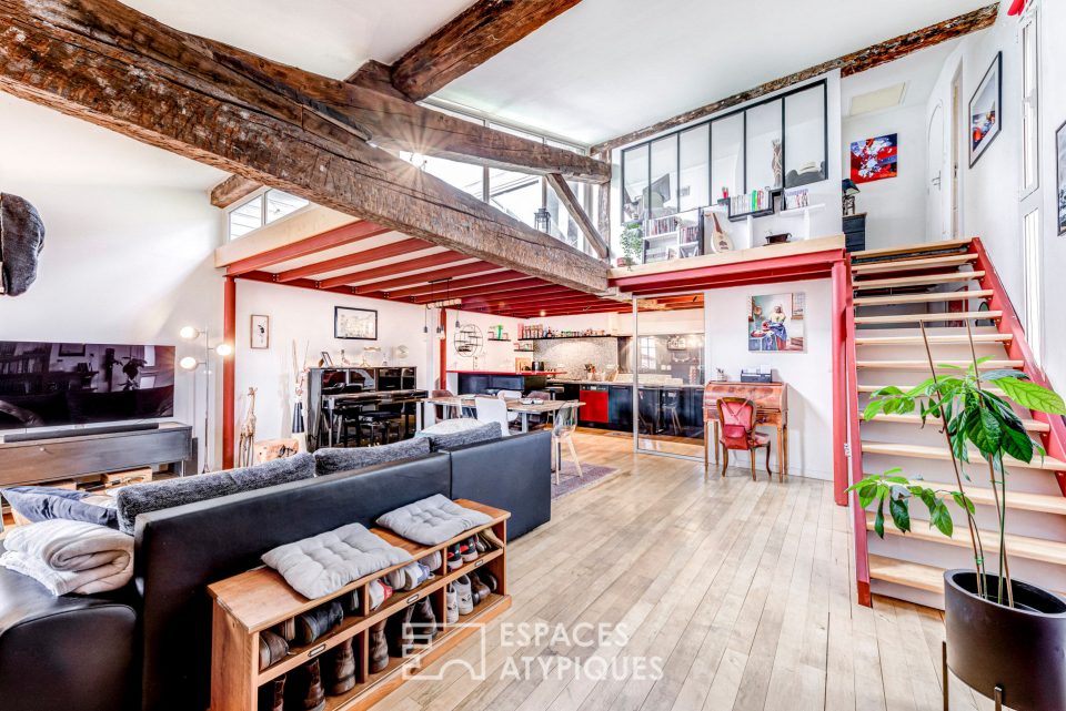 31000 TOULOUSE - Appartement type loft avec vue dégagée - Réf. 535ET
